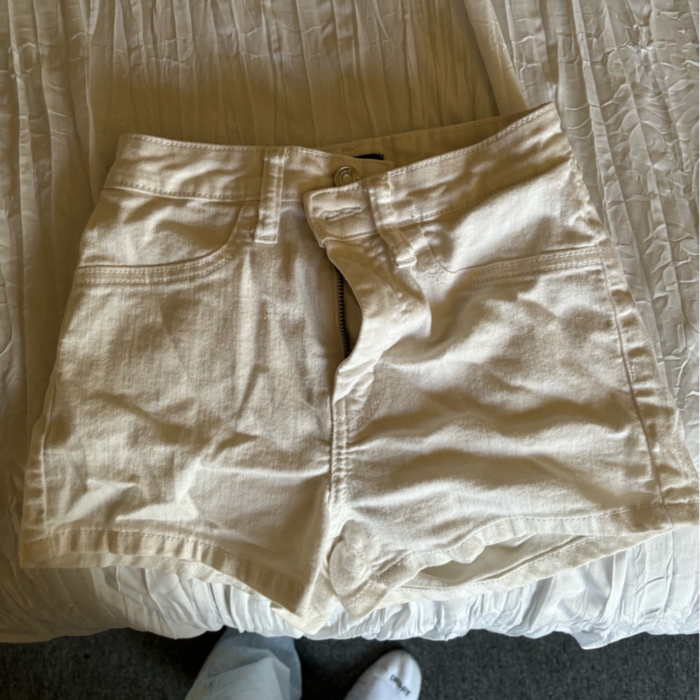 White Wild Fable Shorts